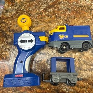 2006 GEOTRAX Fisher Price Pony Express Only Remote Control Working + Trains